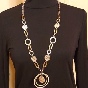 Bronze multi-toned necklace by Ruby Rd